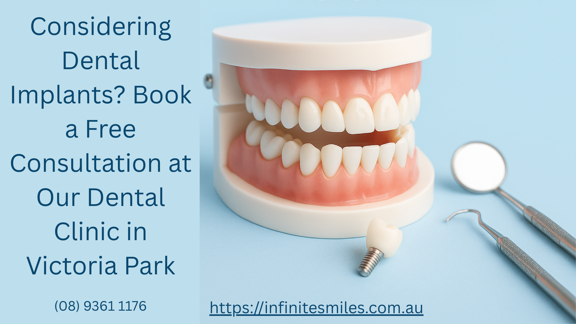 Considering Dental Implants? Book a Free Consultation at Our Dental Clinic in Victoria Park