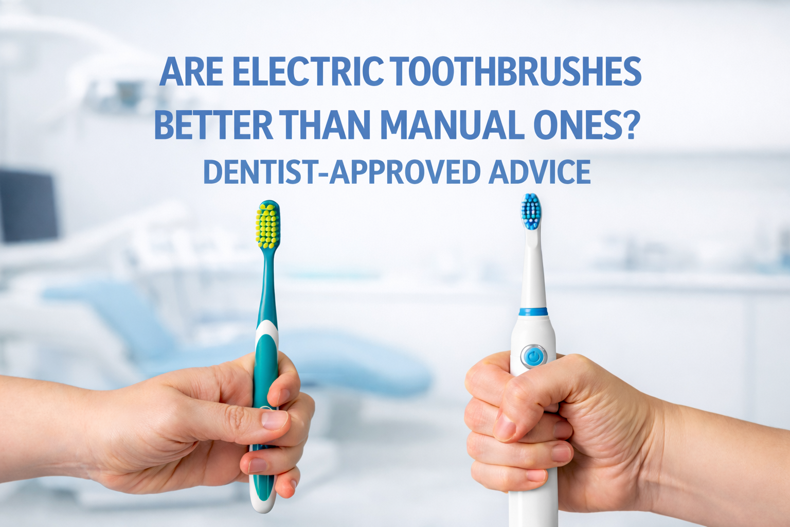 Electric Toothbrushes Better Than Manual Ones